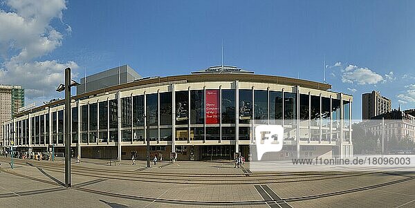 Oper  Willy-Brandt-Platz  Frankfurt am Main  Hessen  Deutschland  Europa