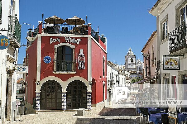 Altstadt in Lagos  Algarve  Portugal  Europa