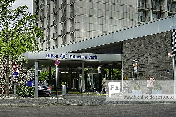 Hilton Hotel München Park  Am Tucherpark  München  Bayern  Deutschland  Europa