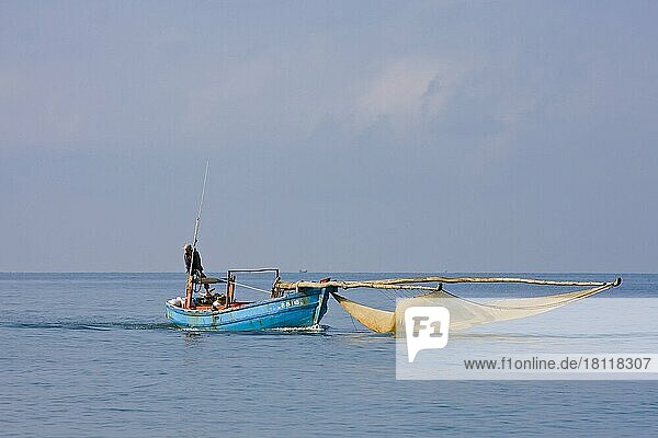 Fischerboot  Doung Dong Town  Insel Phu Quoc  Vietnam  Asien