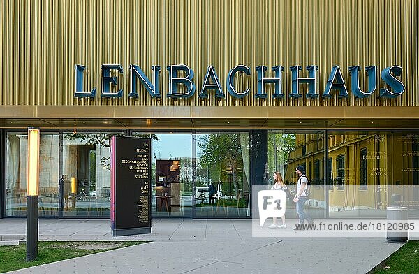 Städtische Galerie im Lenbachhaus  Luisenstraße  München  Bayern  Städtische Galerie  Deutschland  Europa