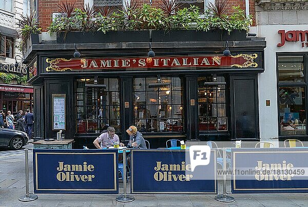 Jamie's Italian  Piccadilly  Denman Street  London  England  United Kingdom  Europe