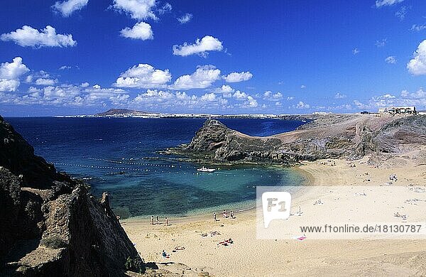 Playa Papagayo  Lanzarote  Canary Islands  Spain  Europe