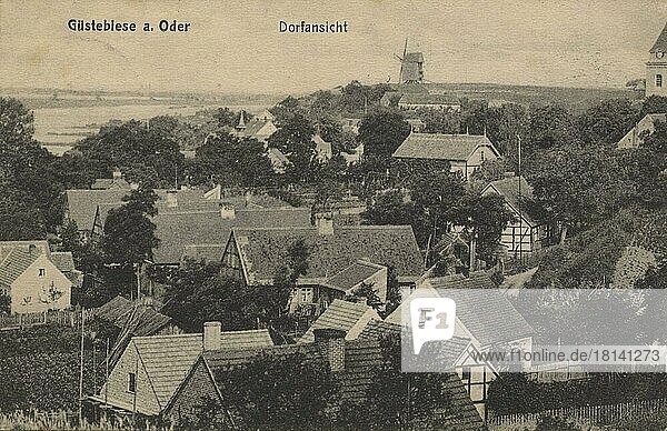 Güstebiese an der Oder  Gozdowice  Westpommern  Polen  Deutschland  Ansicht um ca 1900-1910  digitale Reproduktion einer historischen Postkarte  Europa