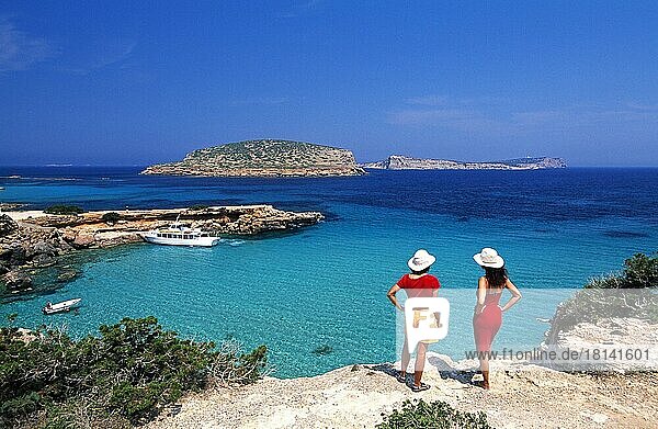 Cala Comte  Ibiza  Balearische Inseln  Spanien  Europa