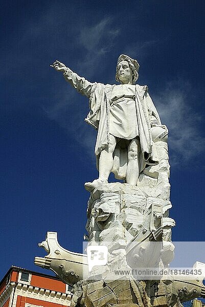 Columbus Monument  Santa Margherita Ligure  Liguria  Italy  Europe
