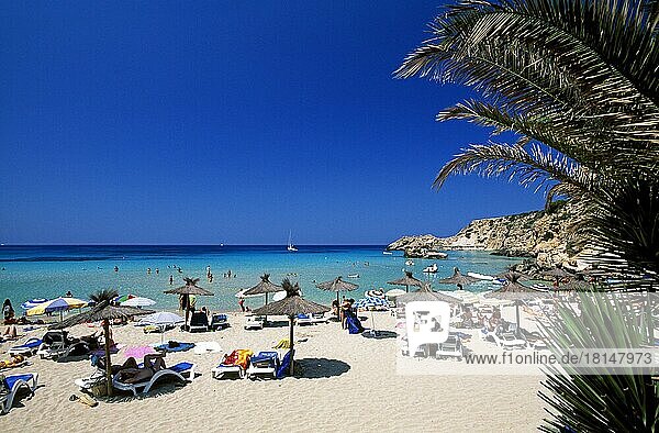 Cala Tarida  Ibiza  Balearische Inseln  Spanien  Europa