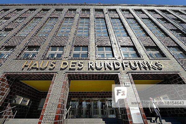 Haus des Rundfunks  Masurenallee  Westend  Berlin  Germany  Europe