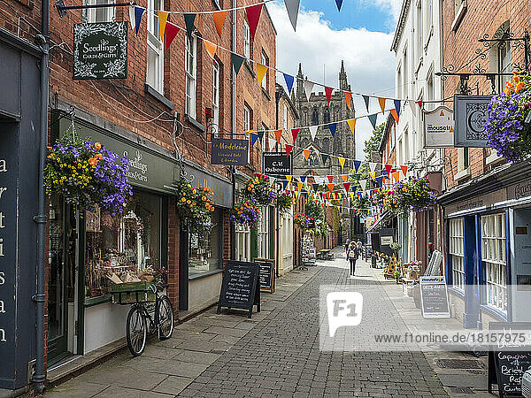 Church Street  Hereford  Herefordshire  England  Vereinigtes Königreich  Europa
