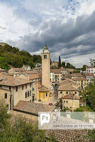 Landscape  Historic center  Asolo  Treviso  Veneto  Italy  Europe
