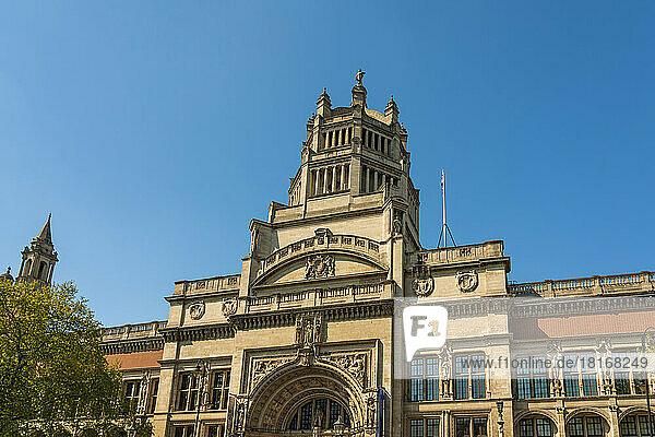 UK  England  London  Facade of Victoria and Albert Museum