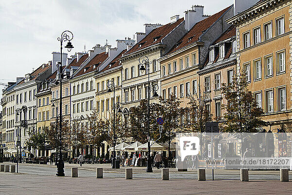 Street Scene  Stare Miasto  Warsaw  Poland