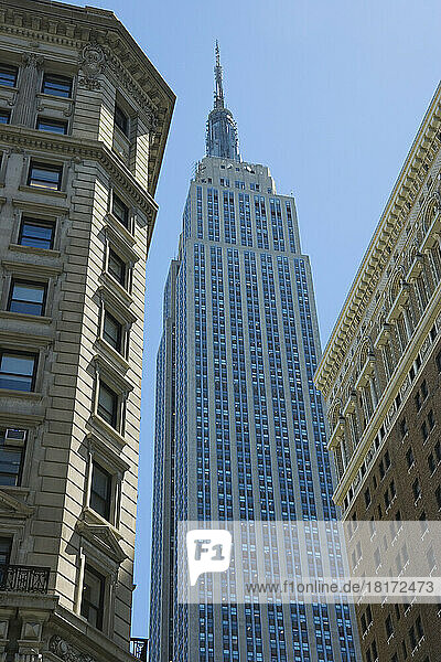 Empire State Building  Manhattan  New York City  New York  USA