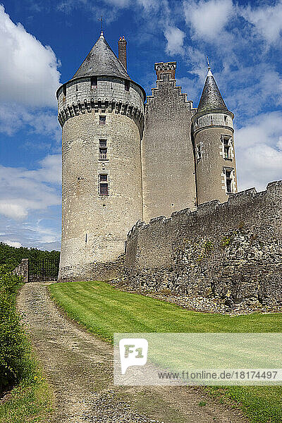 Chateau de Montpoupon  Cere-la-Ronde  Indre-et-Loire  Loire Valley  France