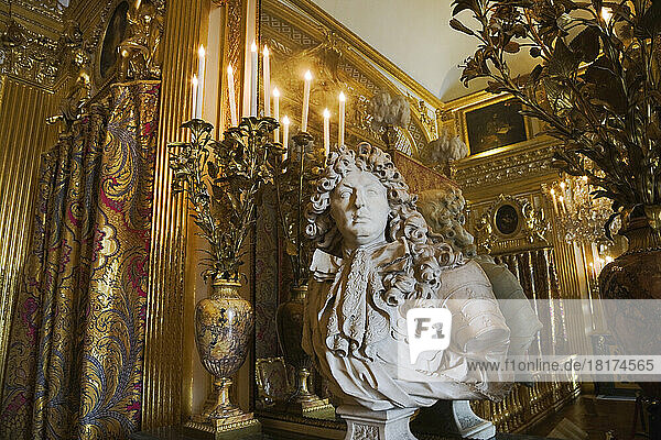 Bust of Louis XIV  Palace of Versailles  France