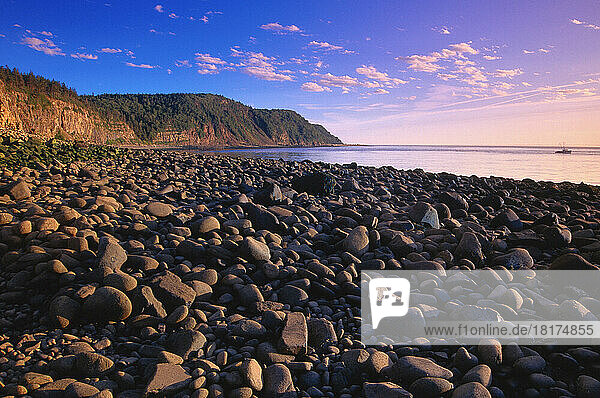 Long Eddy Point  Grand Manan Island  New Brunswick  Canada