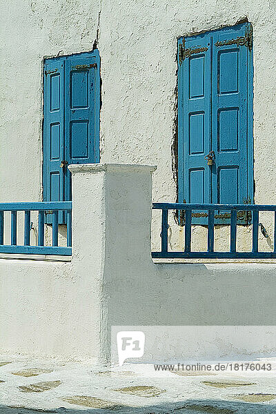 House Exterior  Mykonos Town  Mykonos  Cyclades Islands  Greece