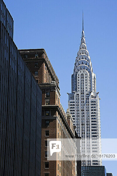 Chrysler Building  42nd Street  New York City  New York  USA