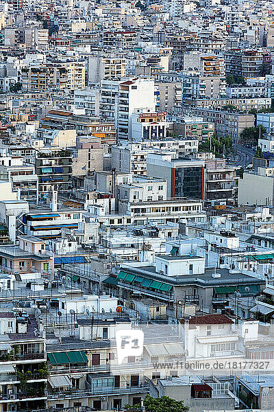 Overview of Athens  Attica  Greece