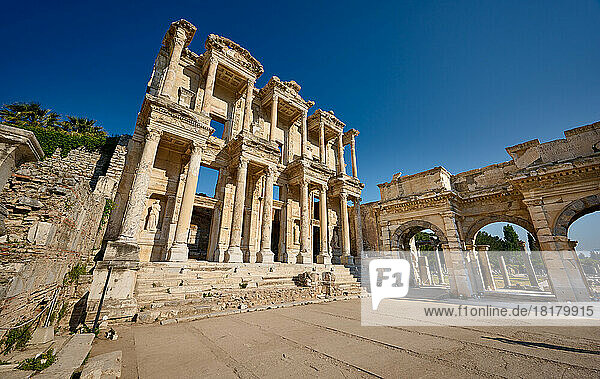 Library of Celsus  Ephesus Archaeological Site  Selcuk  Turkey|Library of Celsus  Ephesus Archaeological Site  Selcuk  Turkey|