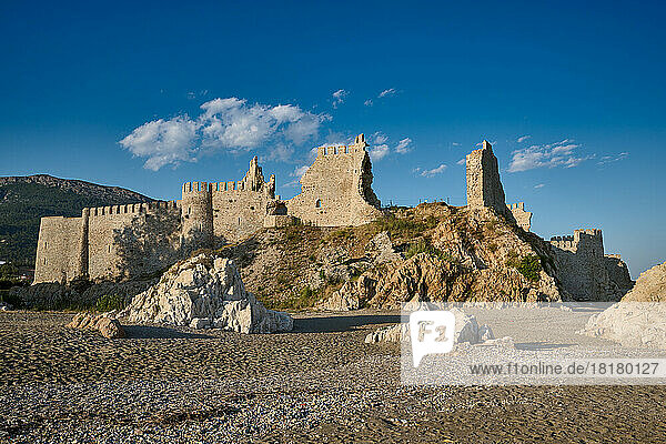 Mamure Kalesi mittelalterliche Burg  Anamur  Tuerkei |Mamure Castle medieval castle  Anamur  Turkey|