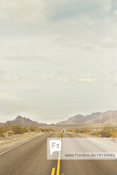 Highway in Palm Springs  California