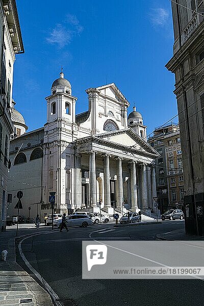 Basilica della Santissima Annunziata del Vastato  Unesco-Weltkulturerbe Genua  Italien  Europa