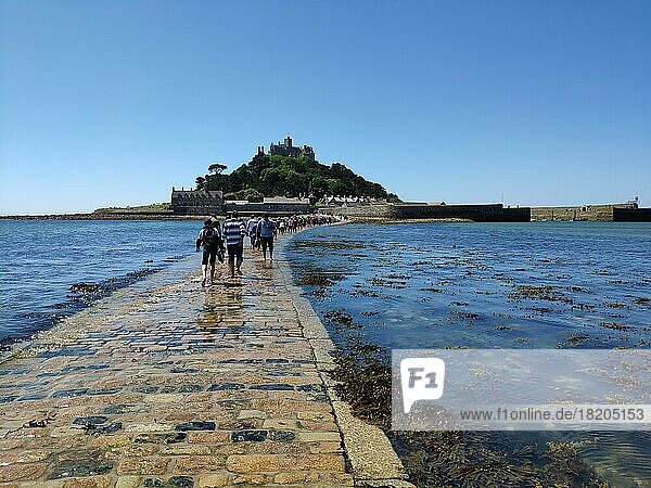 St Michaels Mount  Cornwall  Great Britain