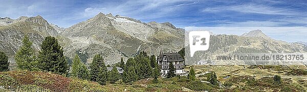Villa Cassel im Aletschgebiet  Riederalp  Wallis  Schweiz  Europa