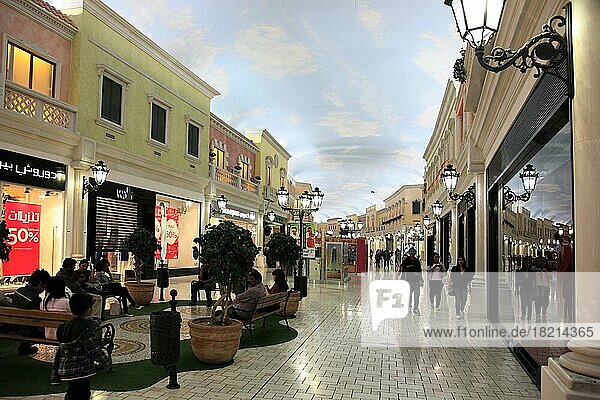 The Villaggio Italian Style Shopping Centre  Al Aziziyah  Aspire  Doha  Qatar  Qatar  Asia