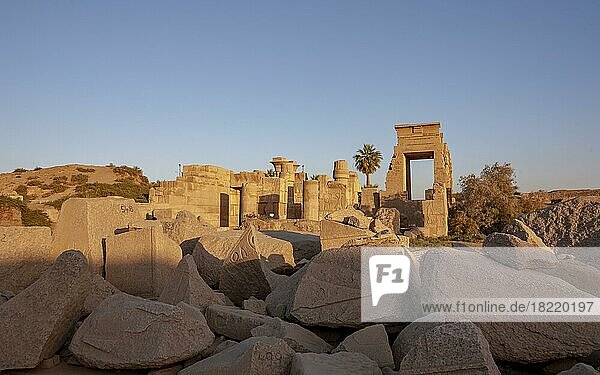 Karnak-Tempel  Theben  El-Karnak  Luxor  Ägypten  Afrika