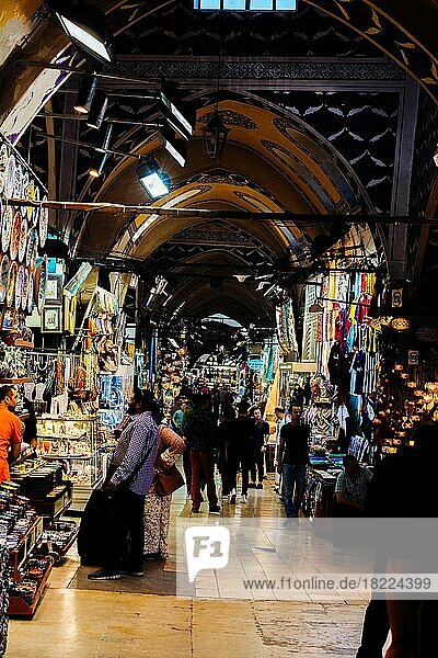 The Grand Bazaar in Istanbul is one of the largest and oldest covered markets in the world