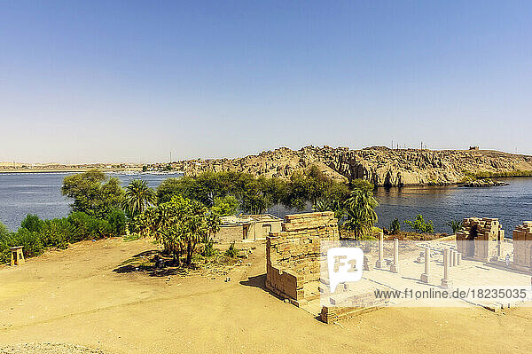 Egypt  Aswan Governorate  Aswan  Philae temple complex
