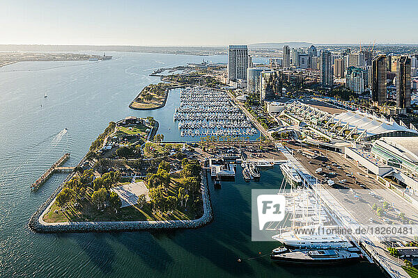 San Diego Waterfront Aerial Photography