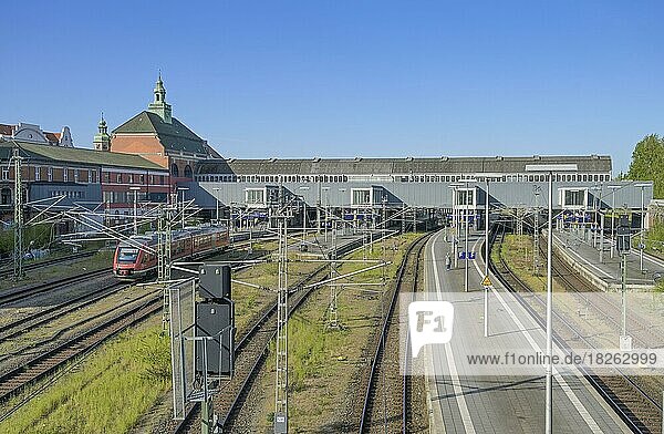 Hauptbahnhof  Lübeck  Schleswig-Holstein  Deutschland  Europa