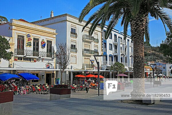 Innenstadt von Albufeira  Algarve  Portugal  Europa