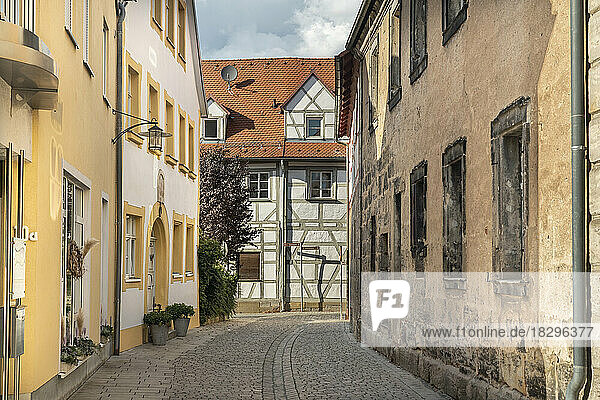 Germany  Bavaria  Forchheim  Historic houses at Krottental