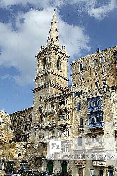 St. Pauls Cathedral  Mdina  Malta  Maltesische Inseln  Europa