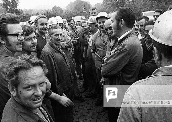 With a spontaneous strike on 14 August 1972 at the Friedr. Krupp Huettenwerke in Bochum  workers and employees defended themselves against the devaluation of their wages and salaries