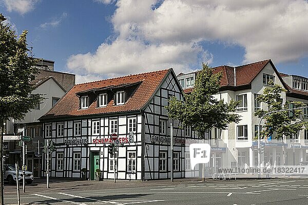 Altstadt mit den typischen Fachwerkhäusern  Recklinghausen