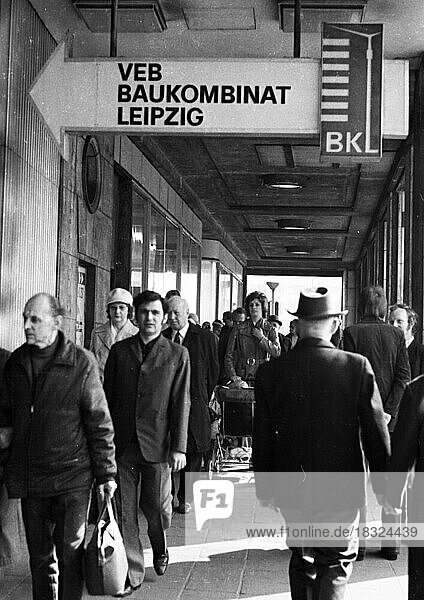 Leben und Alltag in der DDR vom 1.4. bis 10.4.1974. Stadtszenen Leipzig