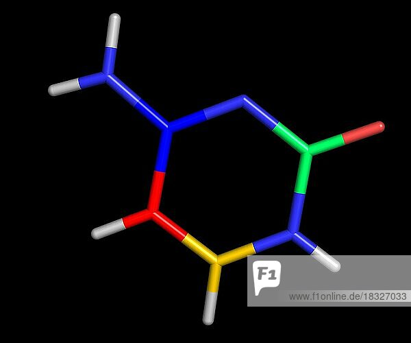 Cytosin ist eine der fünf wichtigsten Nukleobasen  die in den Nukleinsäuren DNA und RNA vorkommen. Es ist ein Pyrimidin-Derivat mit einem heterozyklischen aromatischen Ring und zwei Substituenten (eine Aminogruppe an Position 4 und eine Ketogruppe an Position 2) . Das Nukleosid von Cytosin ist Cytidin