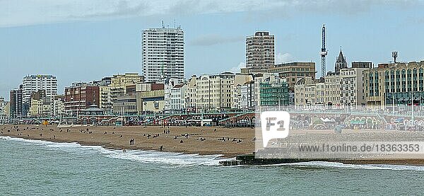 Gebäude  Strand  Seafront  Brighton  England  Großbritannien  Europa