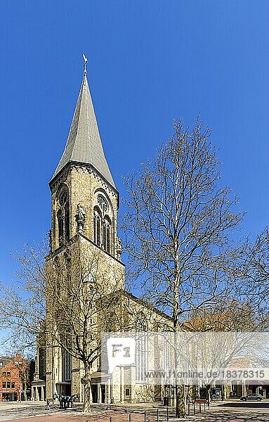 Katholische Pfarrkirche St. Otger  Stadtlohn  Münsterland  Nordrhein-Westfalen  Deutschland  Europa