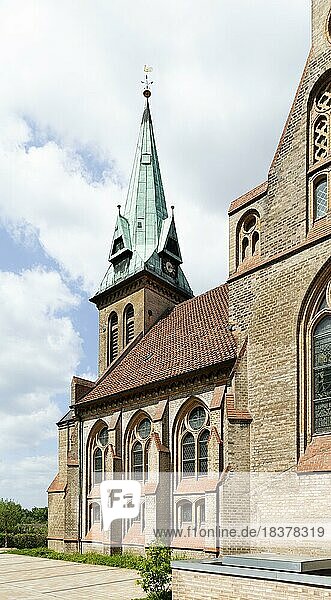 Lutherkirche von 1878  Georgsmarienhütte  Niedersachsen  Deutschland  Europa