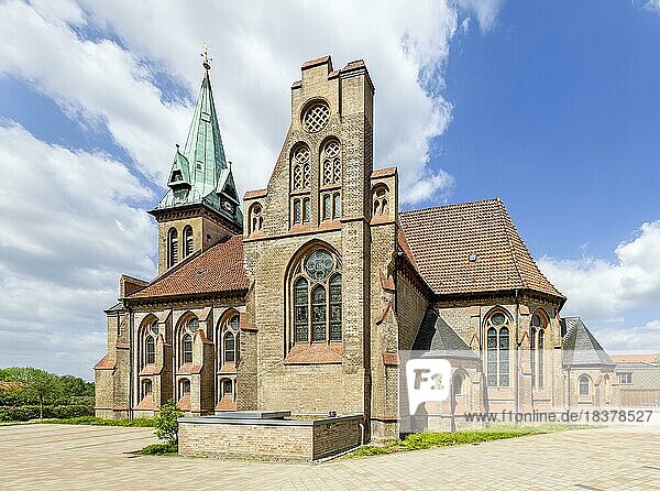 Lutherkirche von 1878  Georgsmarienhütte  Niedersachsen  Deutschland  Europa