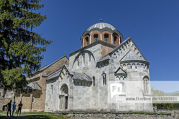 Orthodoxe Klosterkirche Studenica  UNESCO-Weltkulturerbe  Studenica  Serbien  Europa