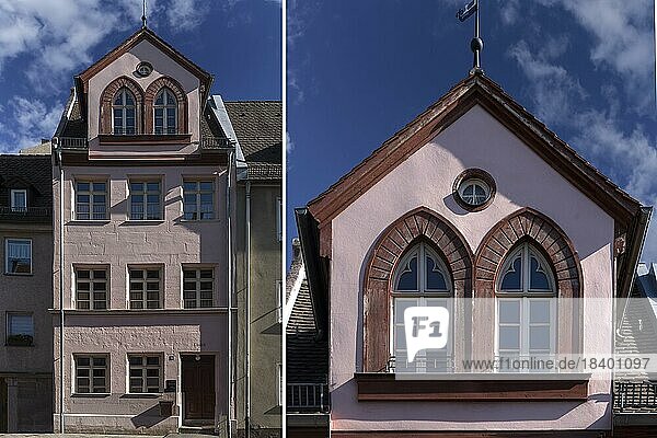 Historische Wohnhaus mit Dachgauben  totalsaniert durch die Nürnberger Altstadtfreunde  Mostgasse 9  Nürnberg  Mittelfranken  Bayern  Deutschland  Europa