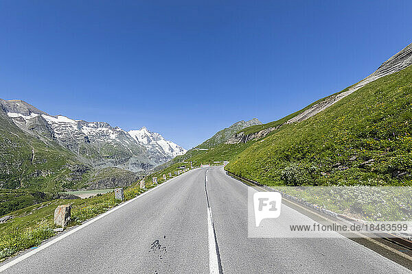 Austria  Salzburg  Grossglockner High Alpine Road in summer