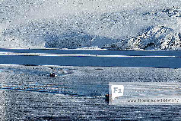 Brepollen  Spitzbergen  Svalbard Inseln  Arktis  Norwegen  Europa